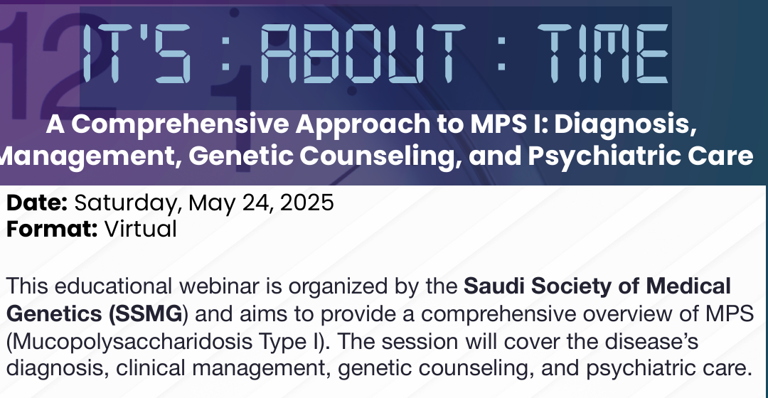 A Comprehensive Approach to MPS I : Diagnosis, Management, Genetic Counseling, and Psychiatric Care