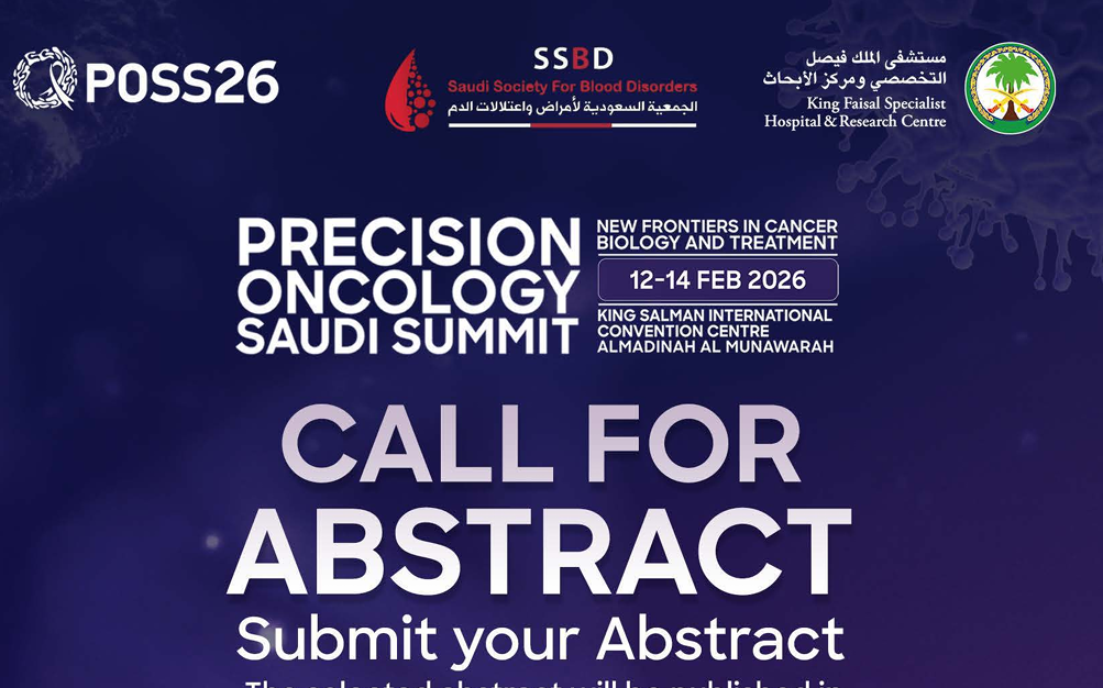 Call for Abstracts – Precision Oncology Saudi Summit (POSS 26)